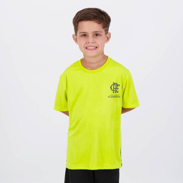 Imagem de Camisa Flamengo Bliss Infantil Amarela