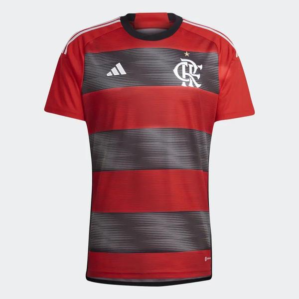 Imagem de Camisa flamengo i adidas 23/24 vermelha