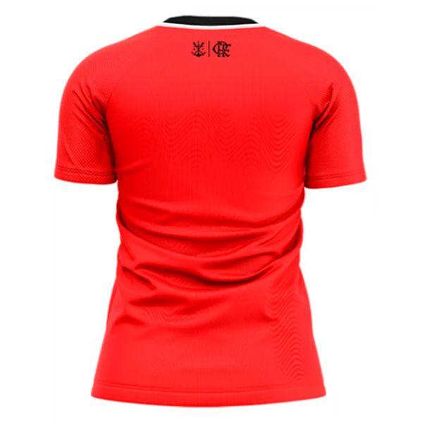 Imagem de Camisa Flamengo Manto Feminino Vermelho Original Braziline