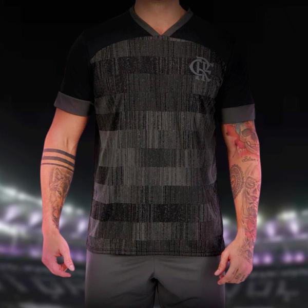 Imagem de Camisa Flamengo Mask Masculina Oficial Preta Licenciada