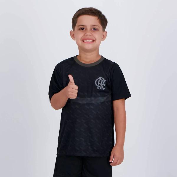 Imagem de Camisa Flamengo Pedro 9 Counselor Infantil Preta