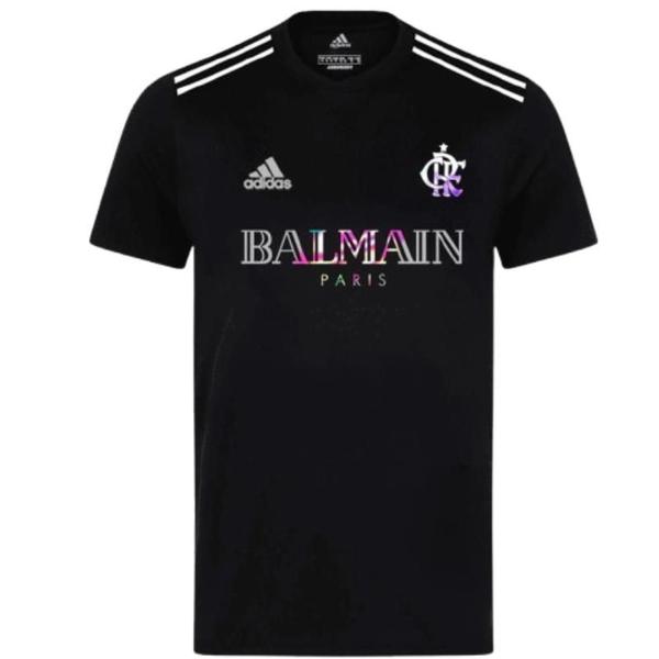 Imagem de Camisa Flamengo Preta 23/24 Balmain