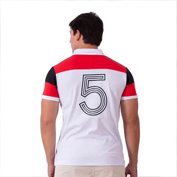 Imagem de Camisa Flamengo Retro Junior 92 Polo Oficial Escudo Bordado Braziline