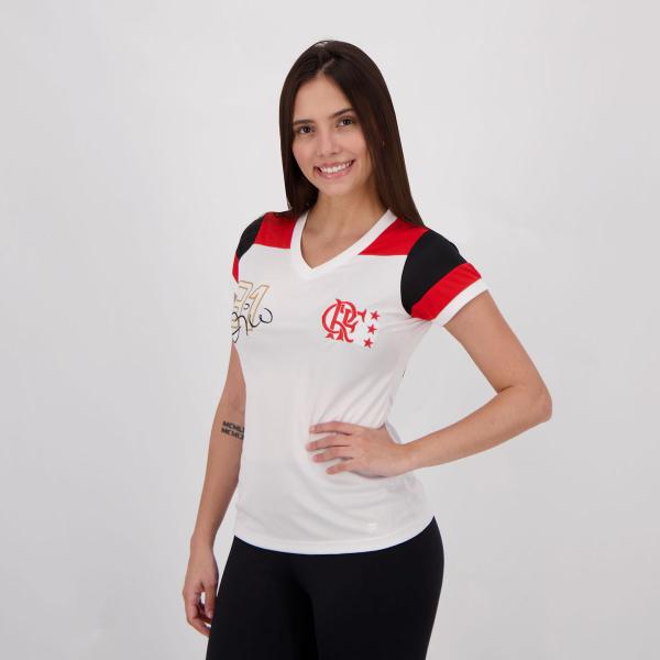 Imagem de Camisa Flamengo Zico Retrô Feminina