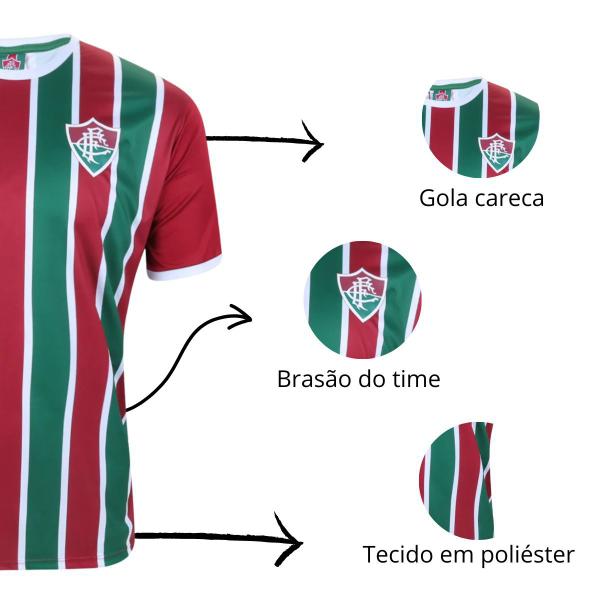 Imagem de Camisa Fluminense Attract tricolor em poliéster