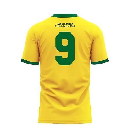 Camisa Fluminense Brasil Kokama Infantil Amarela - Braziline Imagem de Camisa Fluminense Brasil Kokama Infantil Amarela