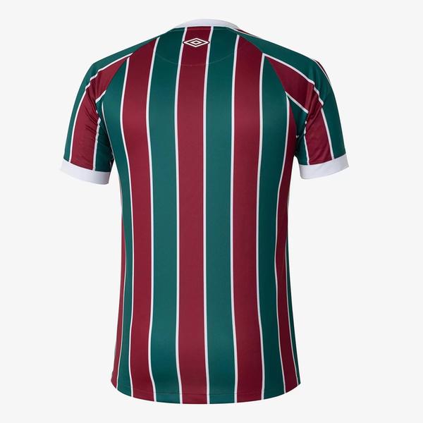 Imagem de Camisa Fluminense I 23/24 s/n Torcedor Umbro Masculina - Verde+Vinho