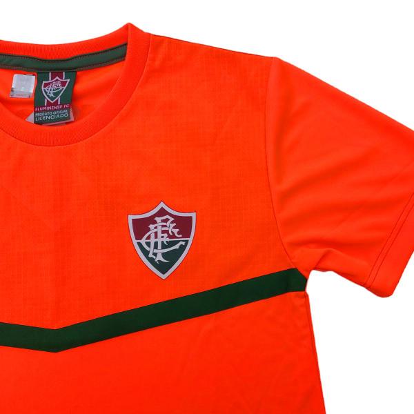 Imagem de Camisa Fluminense Infantil Oficial Laranja Moss Braziline