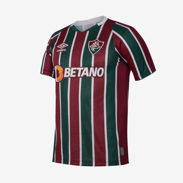 Imagem de Camisa Fluminense Jogo 1 2024 Masculina C/patrocínio Betano