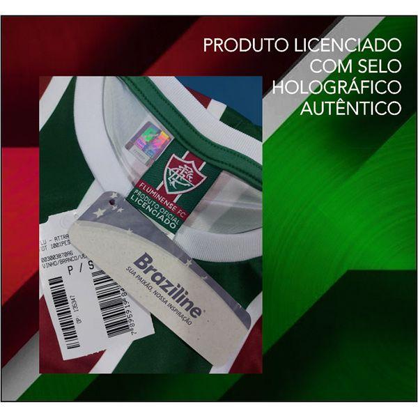 Imagem de Camisa Fluminense Partner Regata Adulto Tricolor Original Braziline