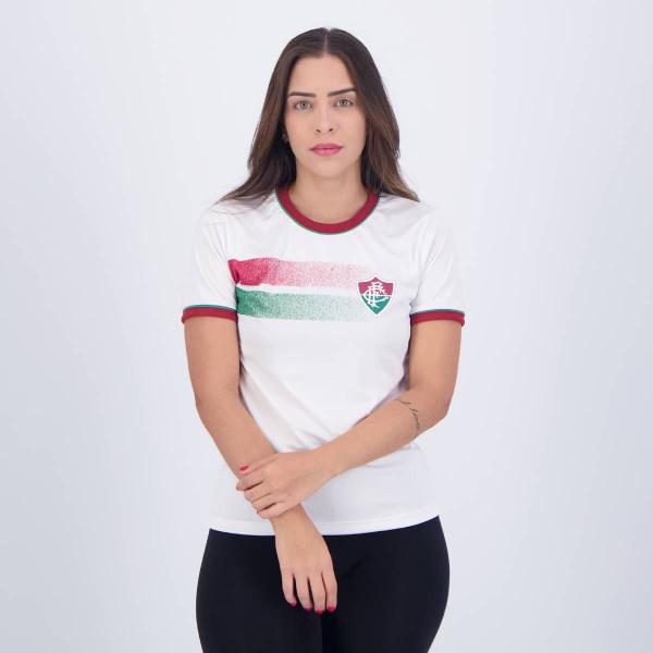 Imagem de Camisa Fluminense Path Feminina Branca