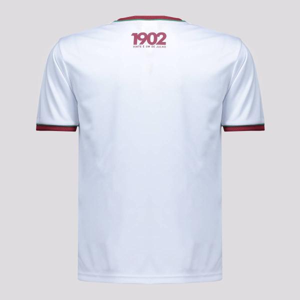 Imagem de Camisa Fluminense Path Infantil Branca