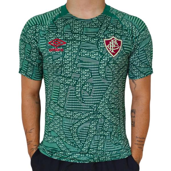 Imagem de Camisa Fluminense Umbro 2024 Aquecimento - Masculino