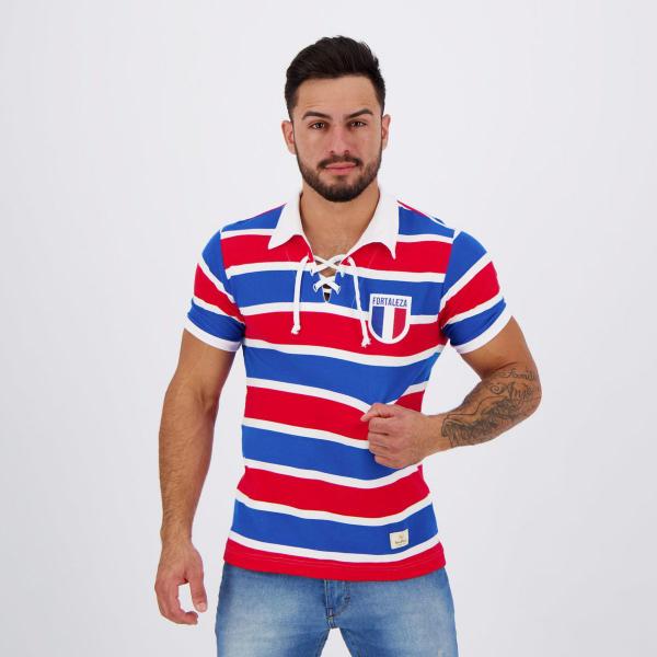 Imagem de Camisa Fortaleza Retrô Cordinha