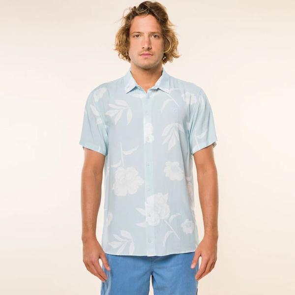 Imagem de Camisa Freesurf Flower Azul Claro