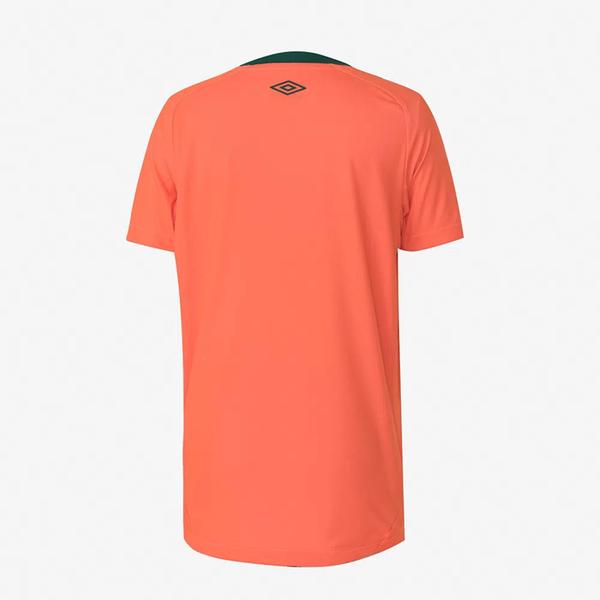 Imagem de Camisa Goleiro Fluminense 2022 Umbro Juvenil - Laranja+Verde