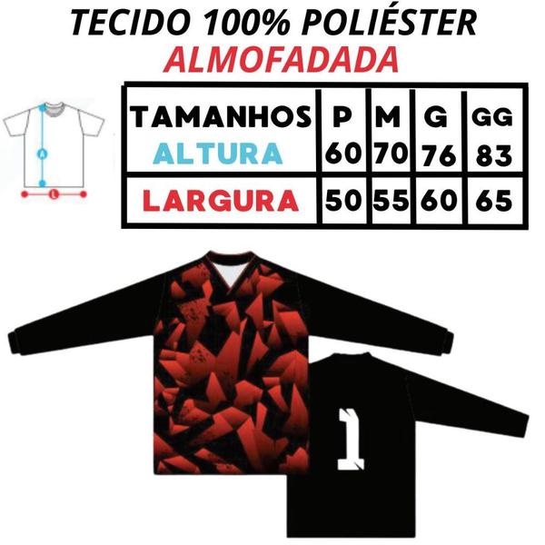 Imagem de Camisa Goleiro Lazio Com Espuma No Cotovelo Adulto