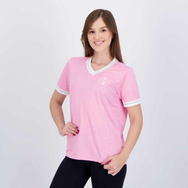 Imagem de Camisa Grêmio Imortal Feminina Outubro Rosa