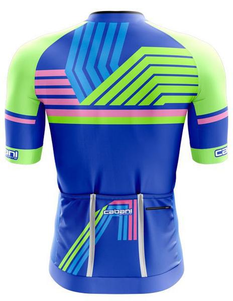 Camisa Holi Poliester Cabani Estampada Azul Manga Curta Masculina - cabani sports Imagem de Camisa Holi Poliester Cabani Estampada Azul Manga Curta Masculina
