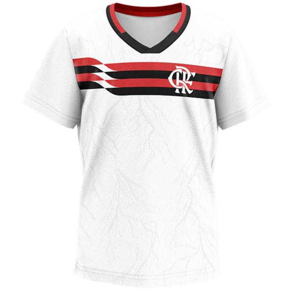 Imagem de Camisa Infantil Flamengo Origem - Branco e Vermelho