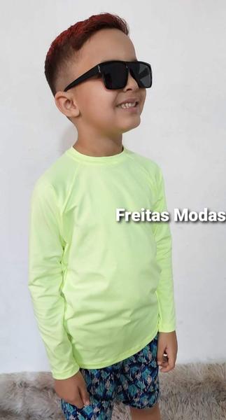 Imagem de Camisa infantil Térmica/Proteção UV fator 50/Proteção/Praia/Parque