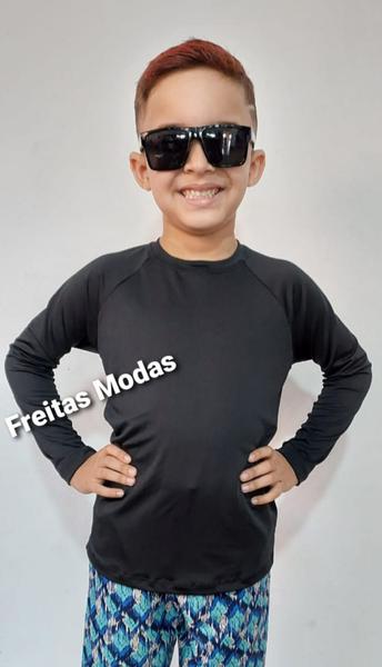 Imagem de Camisa infantil Térmica/Proteção UV fator 50/Proteção/Praia/Parque