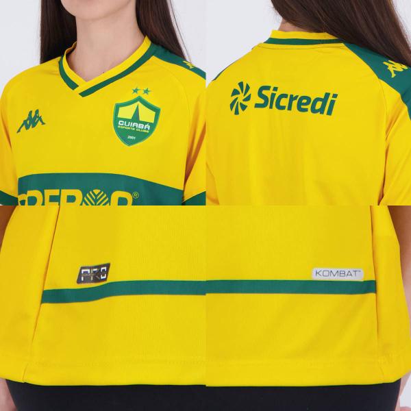 Imagem de Camisa Kappa Cuiabá I 2024 Feminina