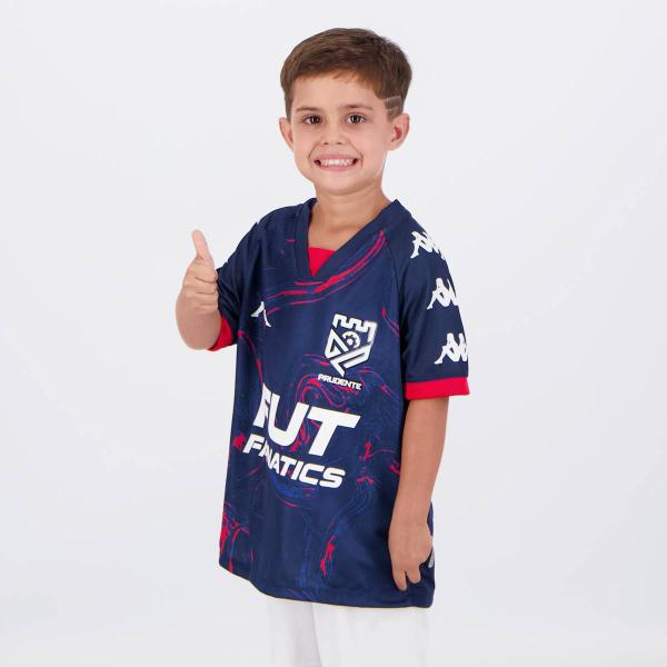 Imagem de Camisa Kappa Grêmio Prudente I 2024 Juvenil 11 Lukinha