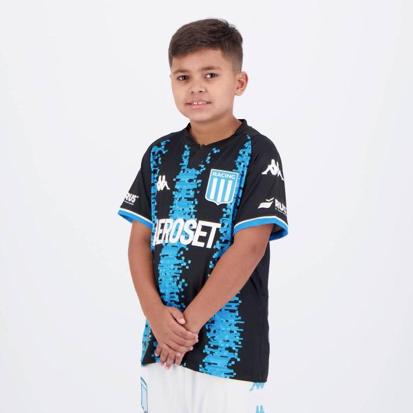 Imagem de Camisa Kappa Racing Club Away 2022 Infantil