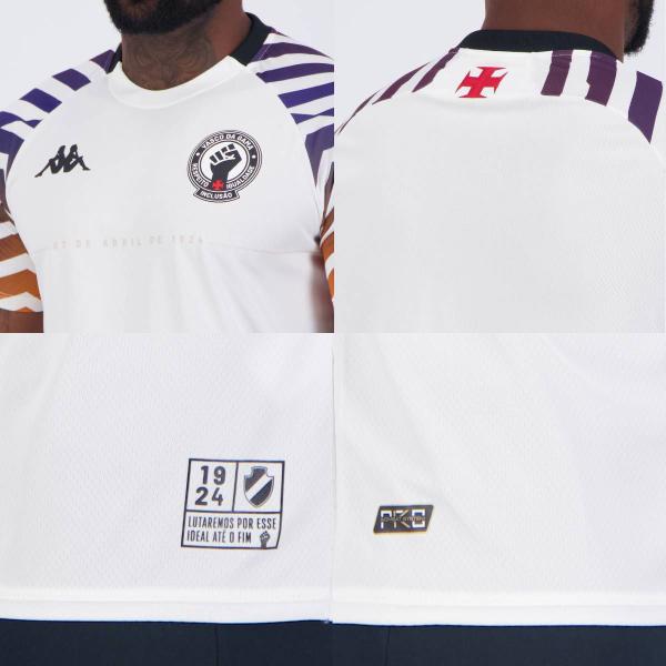 Imagem de Camisa Kappa Vasco Aquecimento 2024