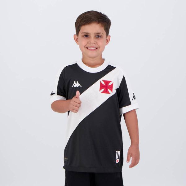 Imagem de Camisa Kappa Vasco I 2024 Infantil