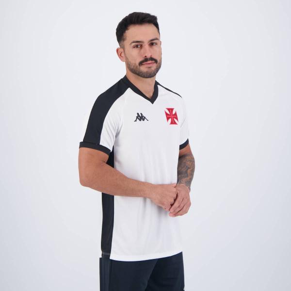 Imagem de Camisa Kappa Vasco Supporter Beau Branca