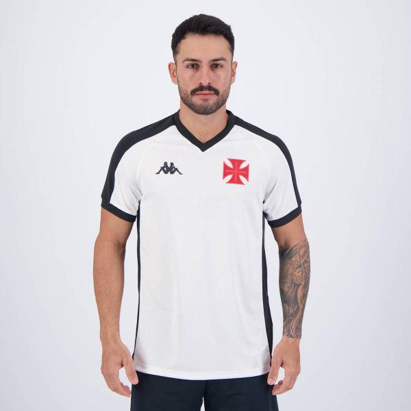 Imagem de Camisa Kappa Vasco Supporter Beau Branca