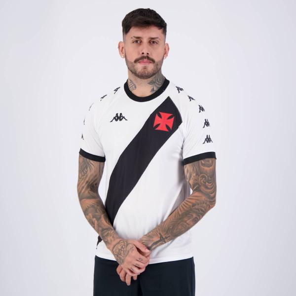 Imagem de Camisa Kappa Vasco Supporter Class Branca