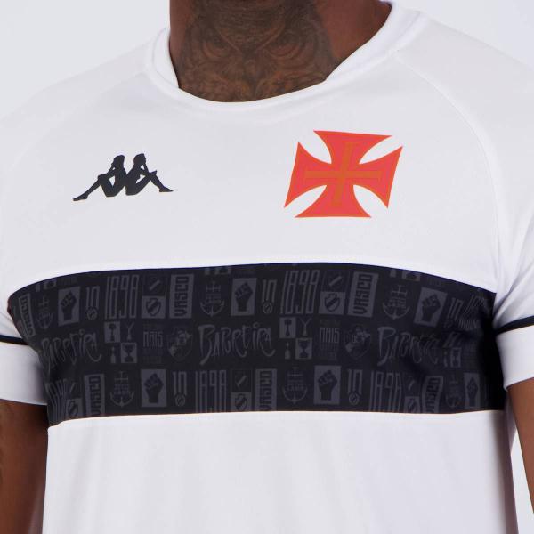 Imagem de Camisa Kappa Vasco Supporter New Branca