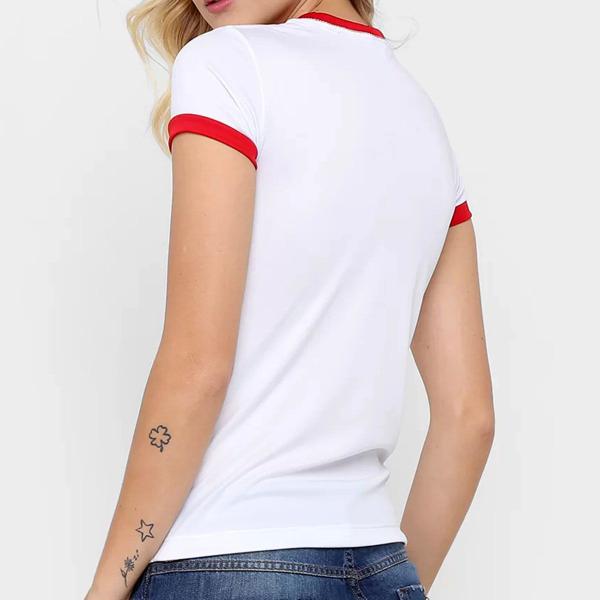 Imagem de Camisa Kappa Vasco Templário Feminina - Branco e Vermelho