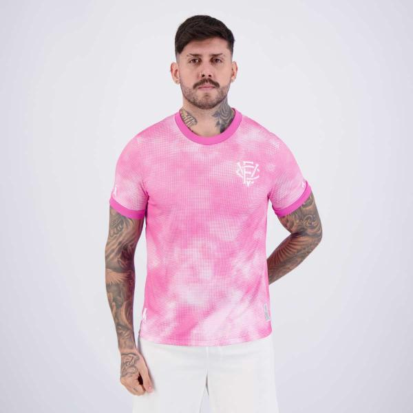 Imagem de Camisa Leão Imperial Vitória Outubro Rosa