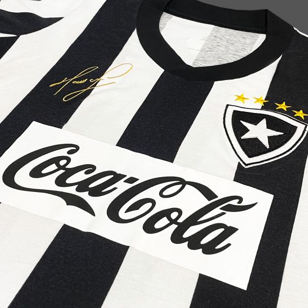 Imagem de Camisa Liga Retrô Mauricio Botafogo 1989 Cola Feminina