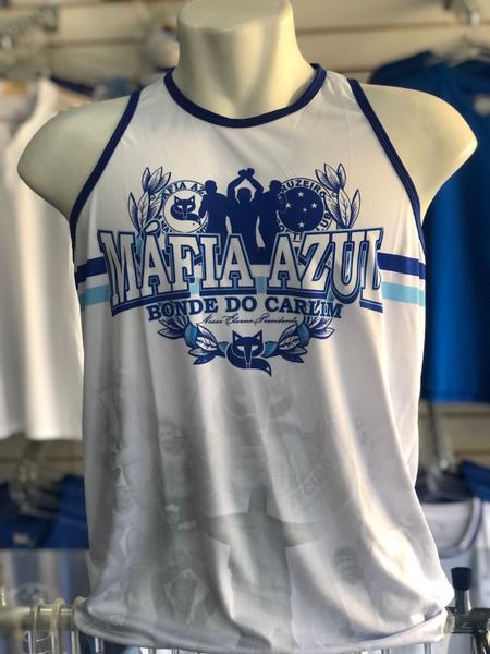 Imagem de Camisa Máfia Azul Torcida Cruzeiro Carlin Regata Oficial