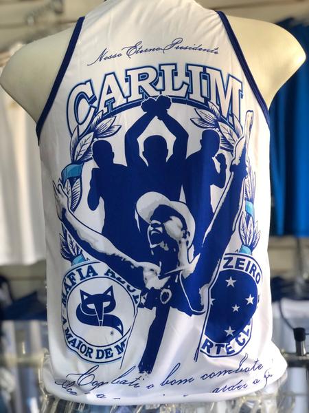 Imagem de Camisa Máfia Azul Torcida Cruzeiro Carlin Regata Oficial