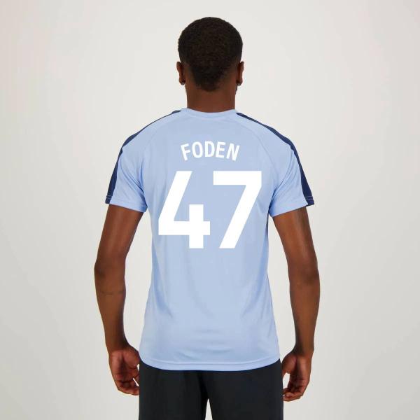 Imagem de Camisa Manchester City Foden 47 Gilmore Azul