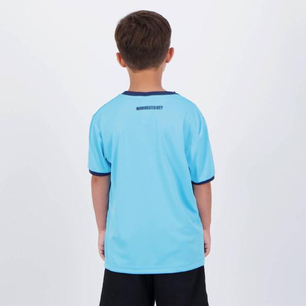 Imagem de Camisa Manchester City Maine Infantil Azul