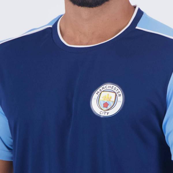 Camisa Manchester City Rodri 16 Navy Marinho - Balboa Imagem de Camisa Manchester City Rodri 16 Navy Marinho
