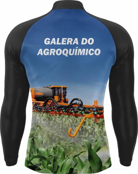 Imagem de Camisa Manga Longa Galera do Agro Blusa Agropecuaria Proteção UV50 Camiseta Agroquimica Termica