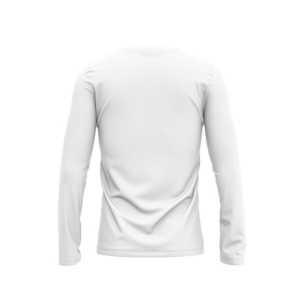 Imagem de Camisa Manga Longa Masculina Proteção Uv 50+ Térmica Dry Fit Branco