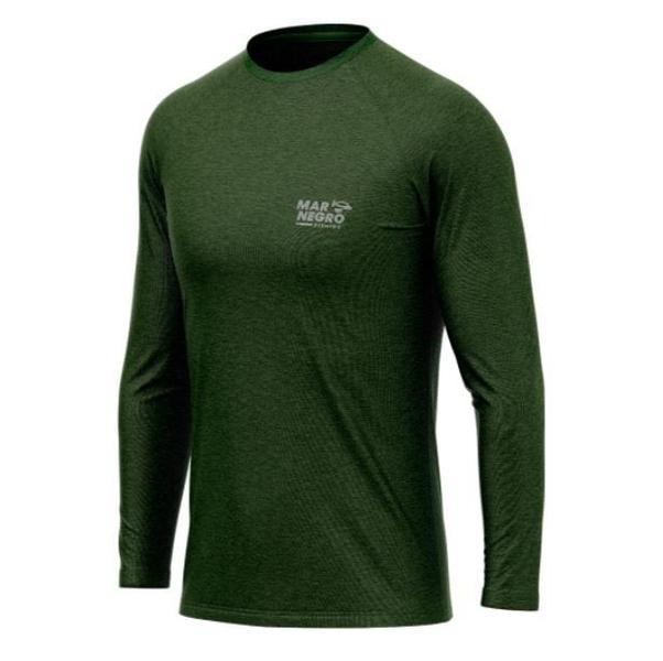 Camisa mar negro poliamida verde musgo +50uv Imagem de Camisa mar negro poliamida verde musgo +50uv