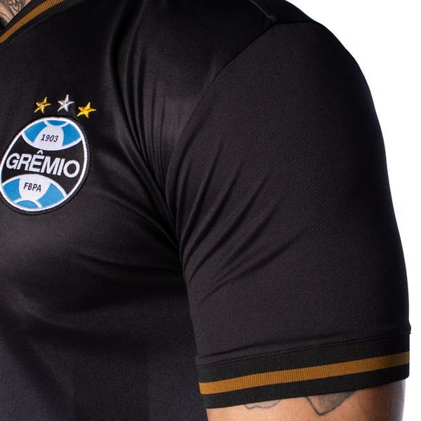 Imagem de Camisa Masculina Betel Grêmio Degradê Preta