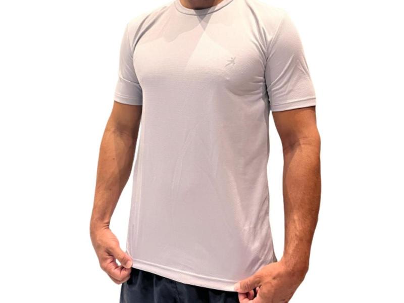 Imagem de Camisa Masculina Blusa Dry Fit Esportiva Camiseta Leve Para Academia Caminhada Corrida Seca Rápido