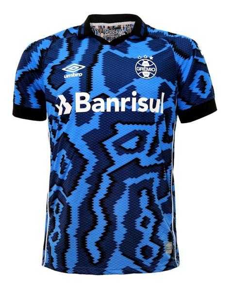 Imagem de Camisa Masculina Grêmio 3 Atleta S/n Azul 2021