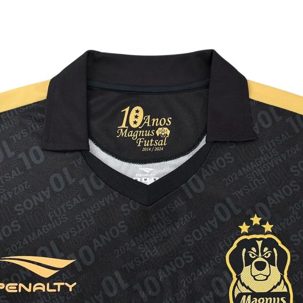 Imagem de Camisa Masculina Penalty MC Torcedor Magnus Preta - 30571